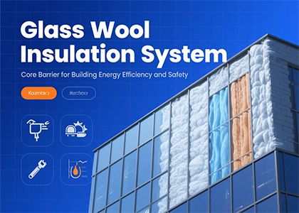 Glass wool exterior wall insulation full process protection