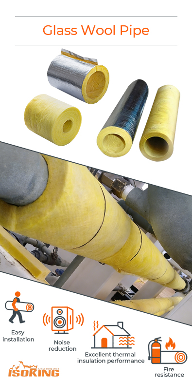 isoking-fiber-glass-wool-pipe-insulation-manufacturer-from-China