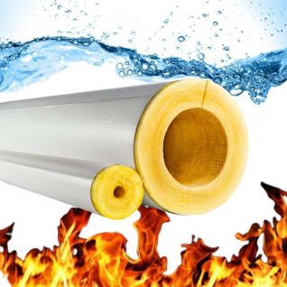 ISOKING™ Alumimum Foil Glass Wool Pipe Air Conditionner