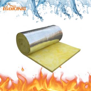 ISOKING™ Aislamiento de Lana de Vidrio con Aluminio en Rollo