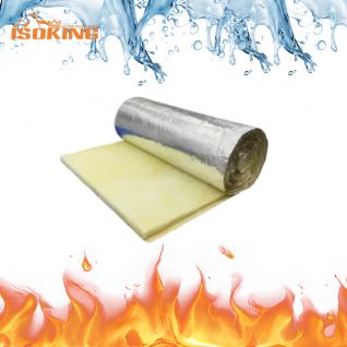 ISOKING™ Lana de Vidrio con Solapa de Aluminio