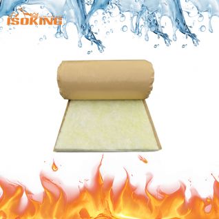 ISOKING™ Lana de vidrio con papel kraft y barrera de vapor